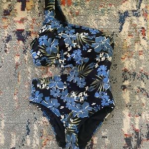 Floral Cutout Swimsuit